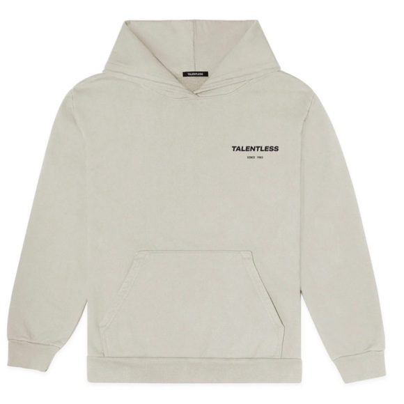TALENTLESS Other - TALENTLESS circle logo hoodie in color Bone size Small